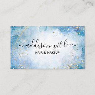 Aquarell-Alkohol-Tinte Visitenkarte