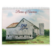 Aquarell Alte Ställe Kalender (Titelbild)