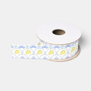 Aquarell Amalfi Zitronen Ripsband