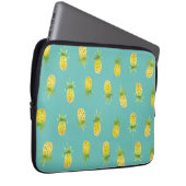Aquarell-Ananas-Muster 13" Laptop-Hülse Laptopschutzhülle (Vorne Rechts)