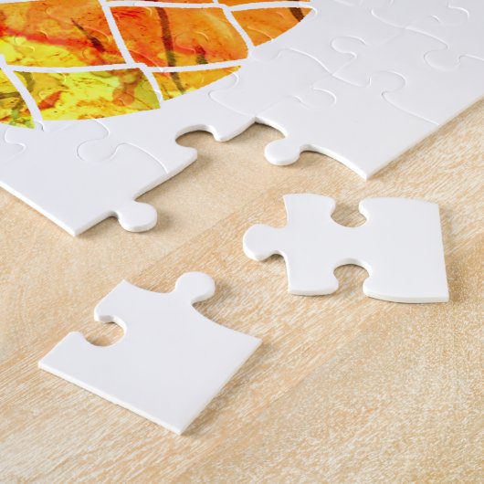 Aquarell-Ananas Puzzle (Seite)