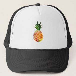 Aquarell-Ananas Truckerkappe