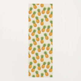 Aquarell-Ananas Yogamatte