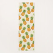 Aquarell-Ananas Yogamatte (Rückseite)