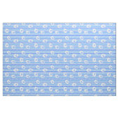 Aquarell-Anker-Muster | addieren Ihre Initiale Stoff (Fat Quarter (45,7 x 55,9 cm))