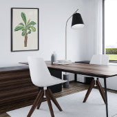 Aquarell Antikes Botanisches Kaktus Druckposter Poster