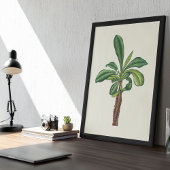 Aquarell Antikes Botanisches Kaktus Druckposter Poster