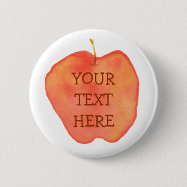 Aquarell Apple Button