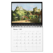 Aquarell Art 2024 Schöner Bürokalender Kalender (Feb 2027)