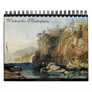 Aquarell Art 2024 Schöner Bürokalender Kalender