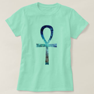 Aquarell-Art-Ägypter Ankh Kunst T-Shirt
