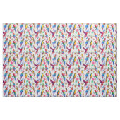 Aquarell-Art-Papageien Stoff (Fat Quarter (45,7 x 55,9 cm))