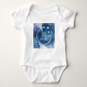 Aquarell Astrologie - Jungfrau Baby Strampler