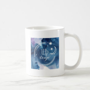 Aquarell Astrologie - Jungfrau Kaffeetasse