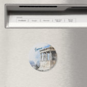 Aquarell Athens Magnet - Griechische Ruinen Souven (In Situ (Geschirrspüler))