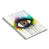 Aquarell-Auge Notizblock (Rechte Seite)