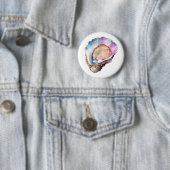 Aquarell-Auster Button (Beispiel)