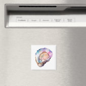 Aquarell-Auster Magnet (In Situ (Geschirrspüler))