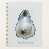 Aquarell-Auster Planer (Vorderseite)