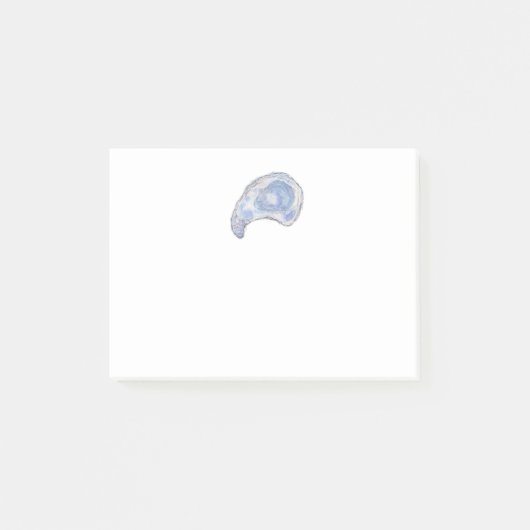 Aquarell-Austern-Post-it-Notizen Post-it Klebezettel (Vorderseite)