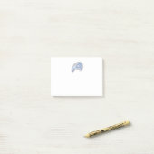 Aquarell-Austern-Post-it-Notizen Post-it Klebezettel (Auf Schreibtisch)