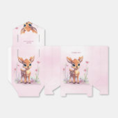 Aquarell Baby Dei Pink Blume Gefälligkeitsbox Geschenkschachtel (Ungefaltet)