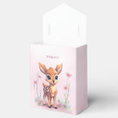 Aquarell Baby Dei Pink Blume Gefälligkeitsbox Geschenkschachtel (Geöffnet)