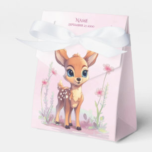 Aquarell Baby Dei Pink Blume Gefälligkeitsbox Geschenkschachtel