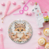 Aquarell-Baby-Fuchs-Party-Teller Pappteller (Party)