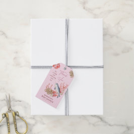 Aquarell Baby Narwhal & seashells Stars Gefallen Geschenkanhänger