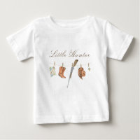 Aquarell Baby Shower Kleiner Jäger