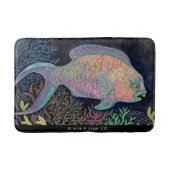 Aquarell Badematte (Vorderseite)