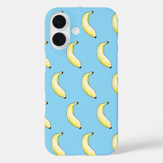 Aquarell-Banane Case-Mate iPhone Hülle (Rückseite)