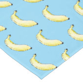 Aquarell-Banane Tischdecke (Schrägansicht)