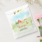 Aquarell Barnyard und Landtiere Vielen Dank Geschenktütchen (Versiegelt)