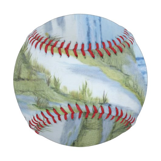 Aquarell Baseball (Vorderseite)