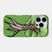 Aquarell Baum iPhone Hülle (Rückseite (Horizontal))