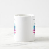 Aquarell-Baum-Lehrer-Dankeschön Kaffeetasse (Mittel)