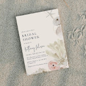 Aquarell Beach Bridal Dusche Einladung