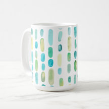 Aquarell Beach Sea Glass Gemis