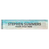 Aquarell Beach Surf Personalisiert