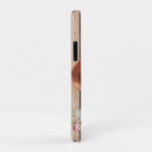 Aquarell-Beagle & Blumen Case-Mate iPhone Hülle (Hinten/Rechts)