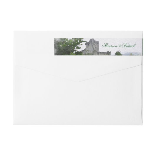 Aquarell-Bestimmungsort: Irland (Rückseite)