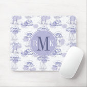 Aquarell bewegt wellenartig u. versendet Muster Mousepad (Mit Mouse)
