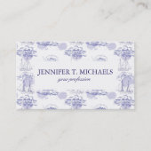 Aquarell bewegt wellenartig u. versendet Muster Visitenkarte (Vorderseite)