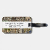 Aquarell Big Ben der Bestimmungsort-| u. Gepäckanhänger (Rückseite horizontal)