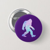 Aquarell Bigfoot Button (Vorne & Hinten)