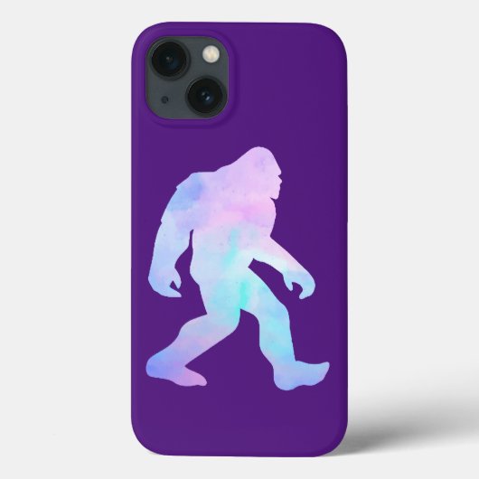 Aquarell Bigfoot Case-Mate iPhone Hülle (Rückseite)