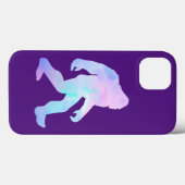 Aquarell Bigfoot Case-Mate iPhone Hülle (Rückseite (Horizontal))