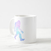 Aquarell Bigfoot Kaffeetasse (Vorderseite Links)